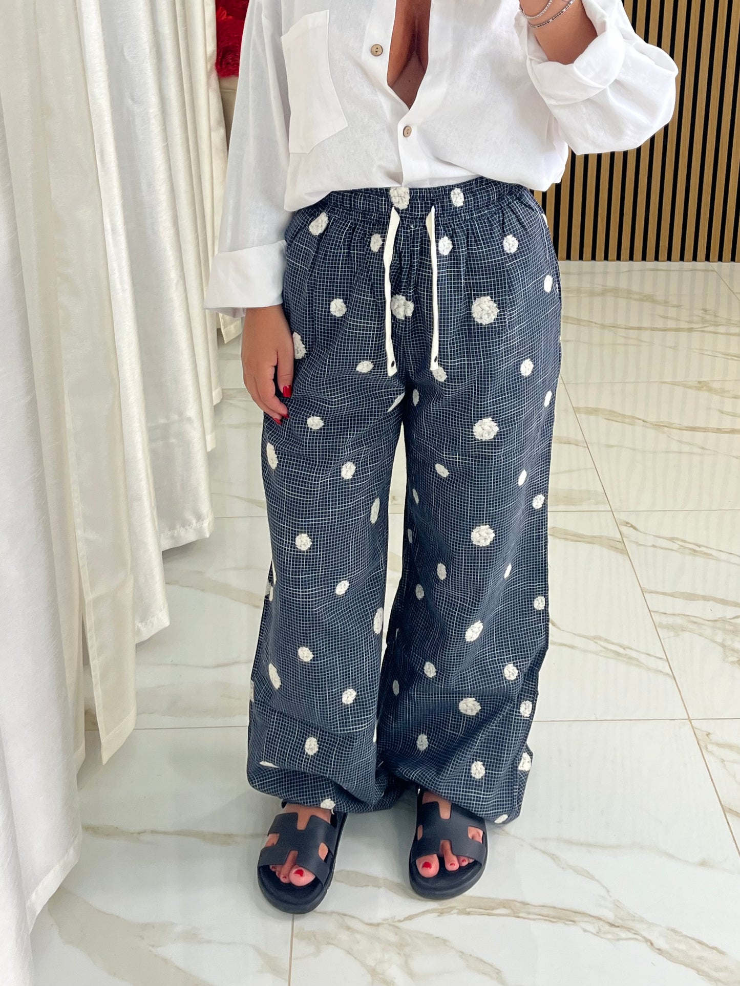 PANTALONE BLU