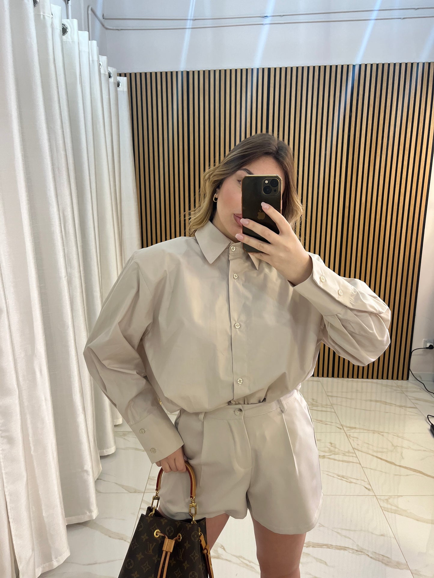 CAMICIA BEIGE