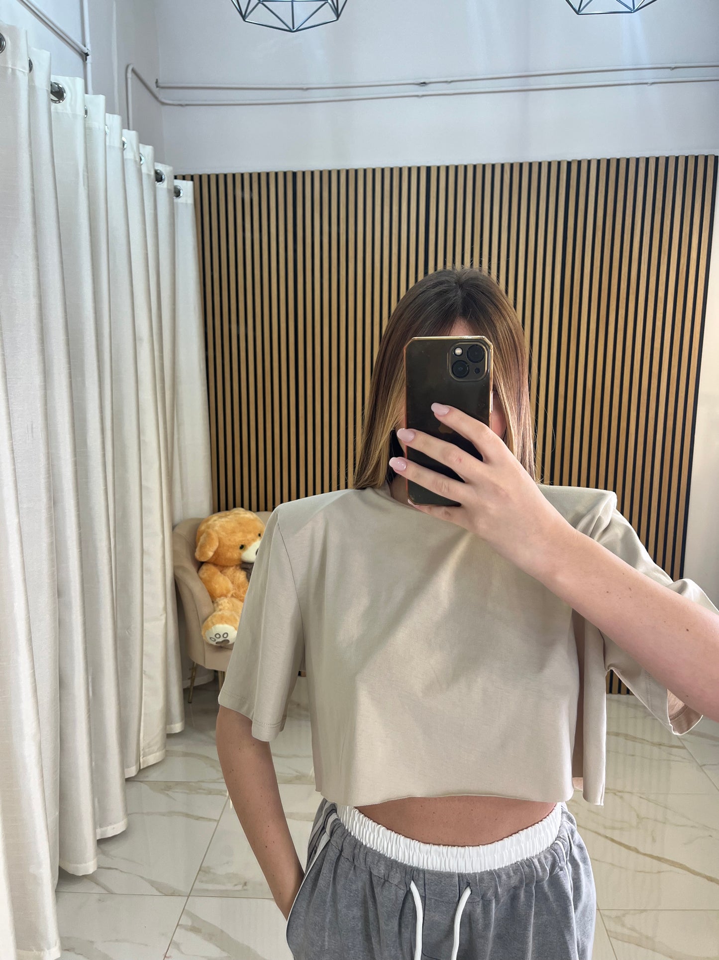 T-SHIRT CROP JUST