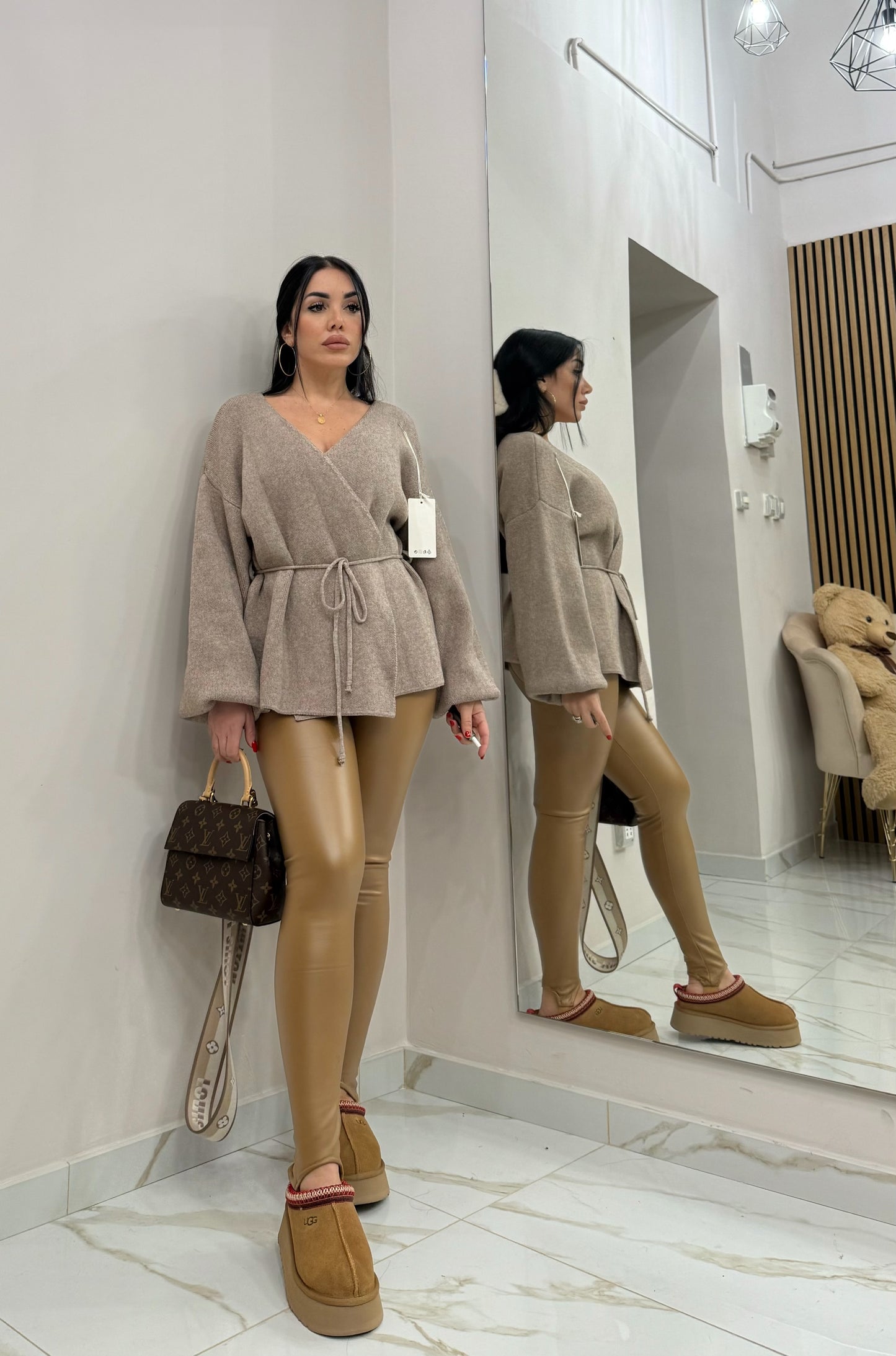 LEGGINS GHETTA ECOPELLE