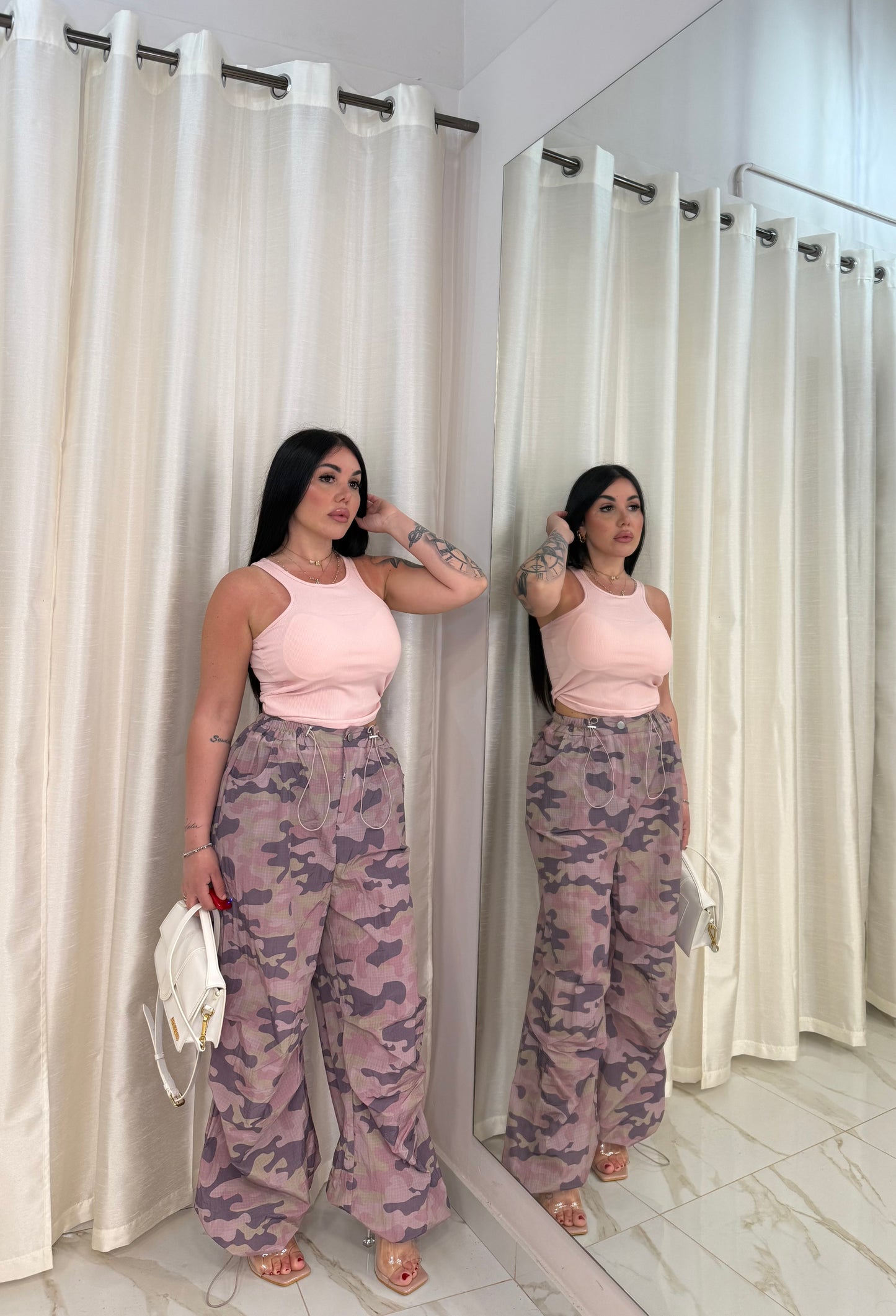PANTALONE MIMETICO PINK