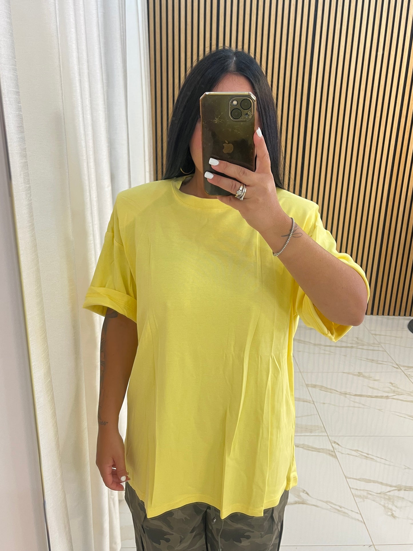 T-SHIRT GIALLA