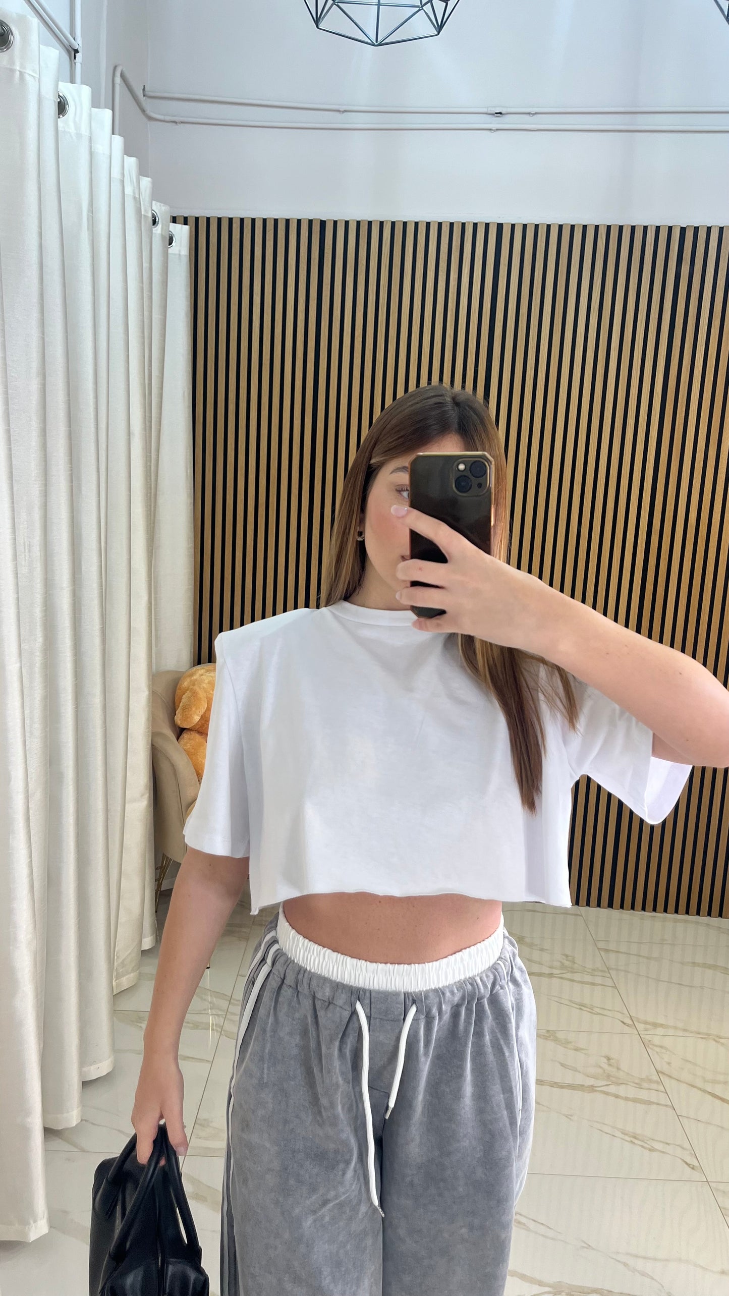T-SHIRT CROP JUST