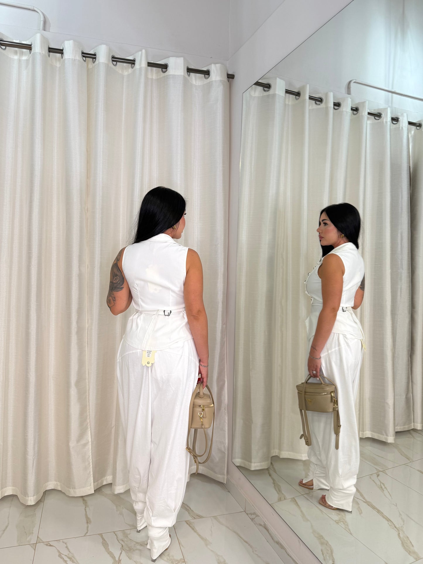 PANTALONE WHITE