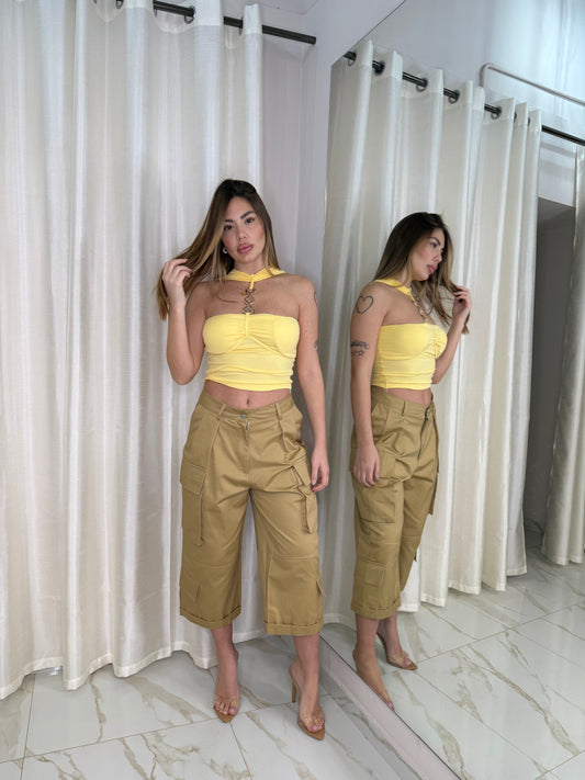 TOP GIALLO