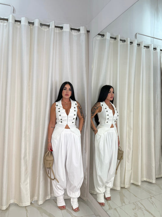 GILET WHITE