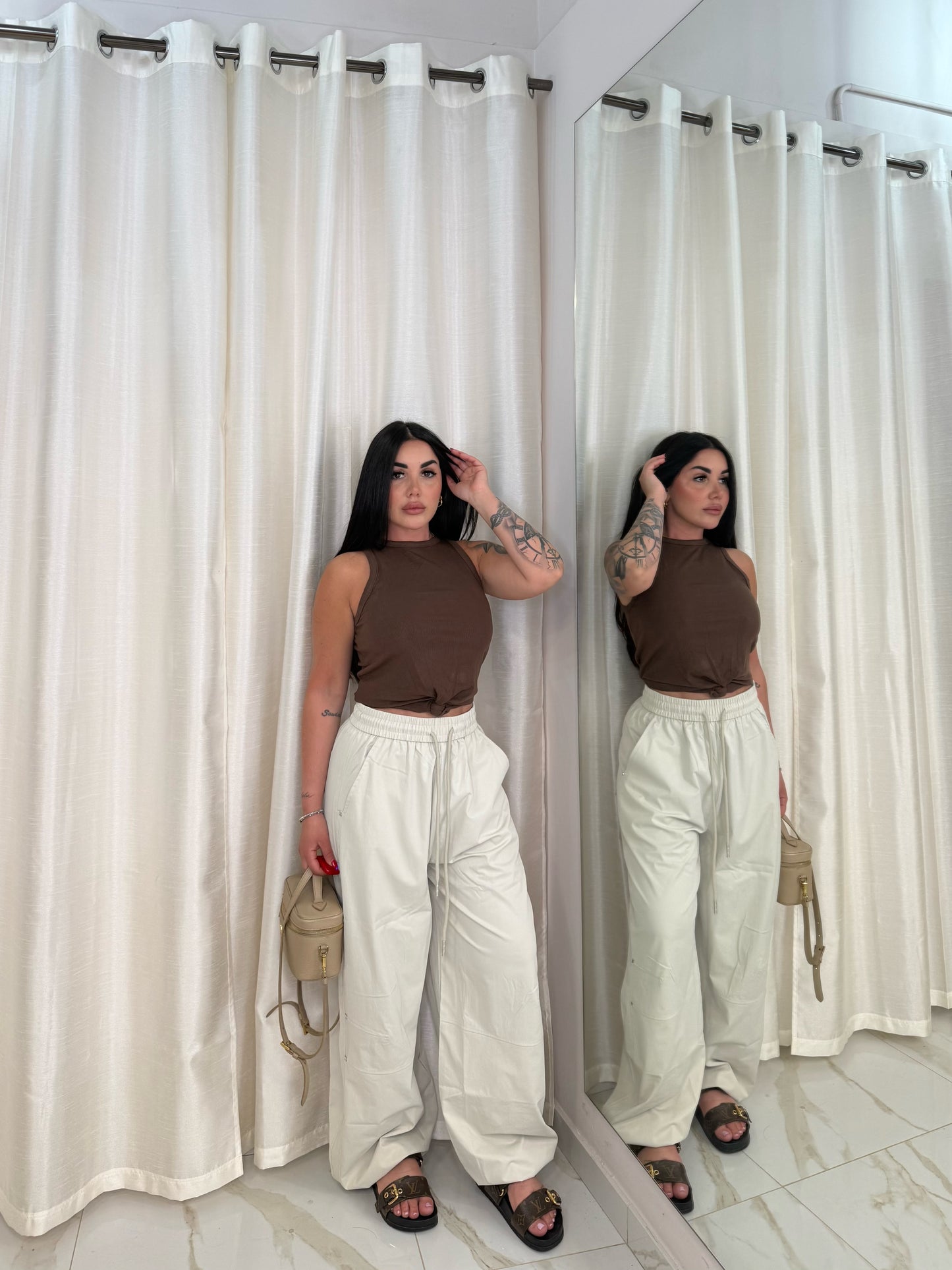 PANTALONE BEIGE