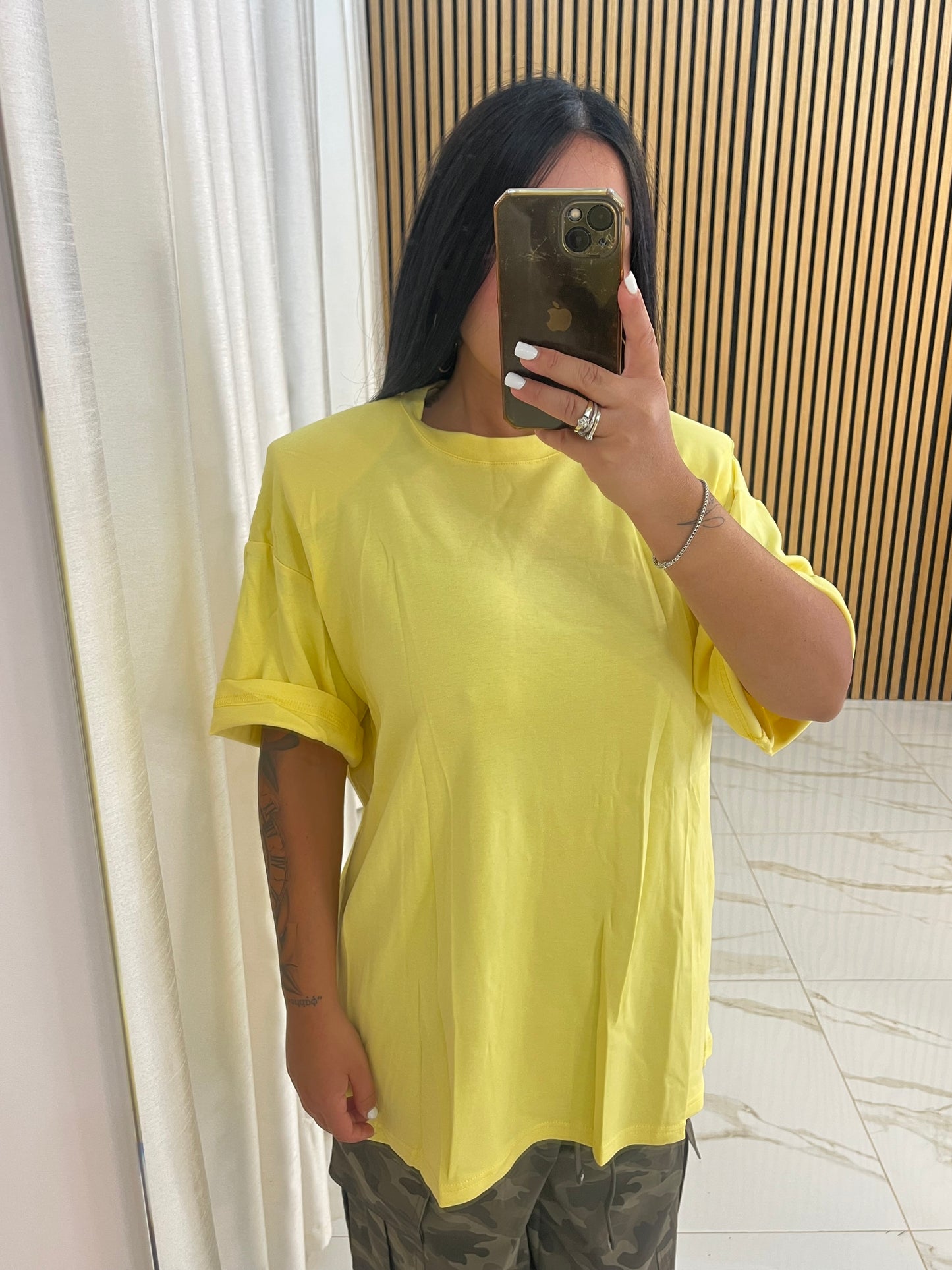 T-SHIRT GIALLA