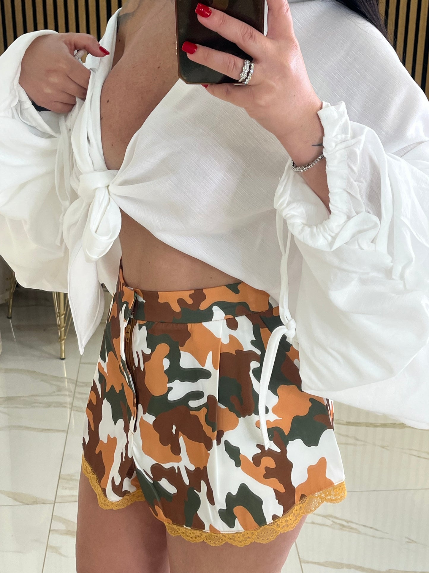 PANTALONCINO MIMETICO