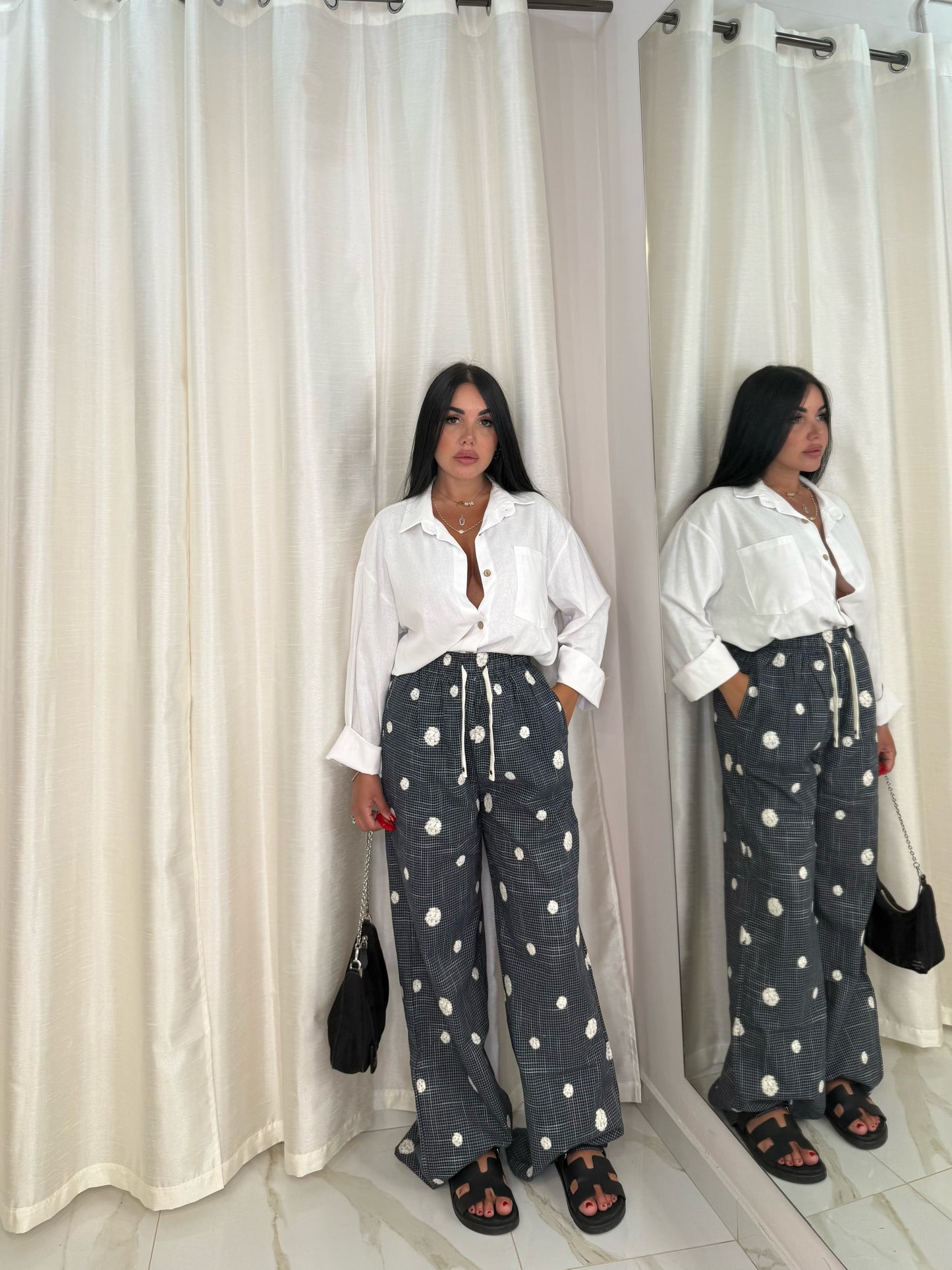 PANTALONE BLU