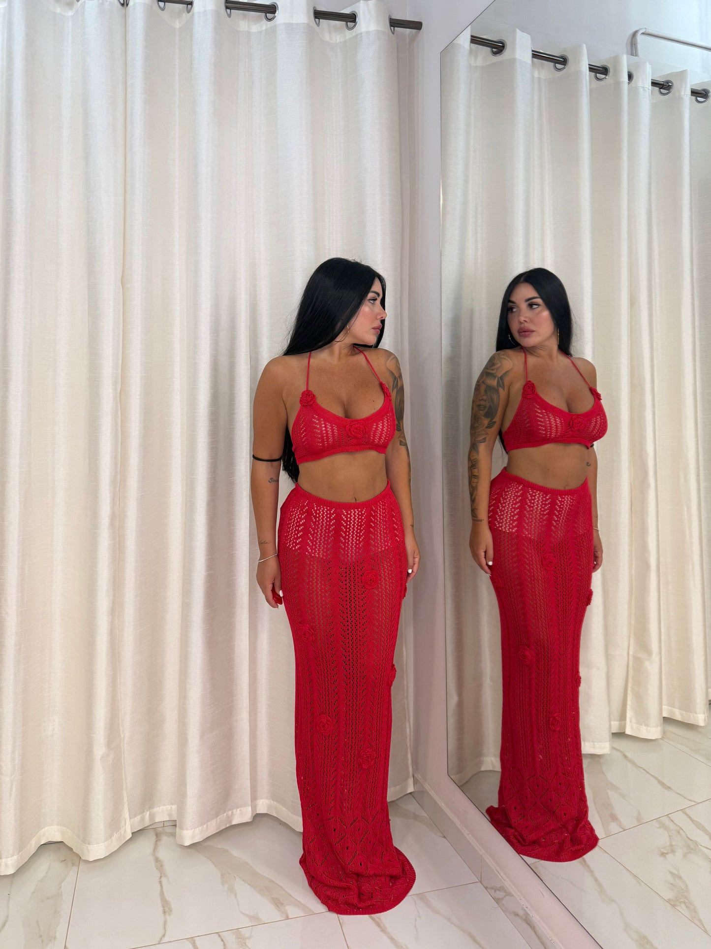 COORD SET RED