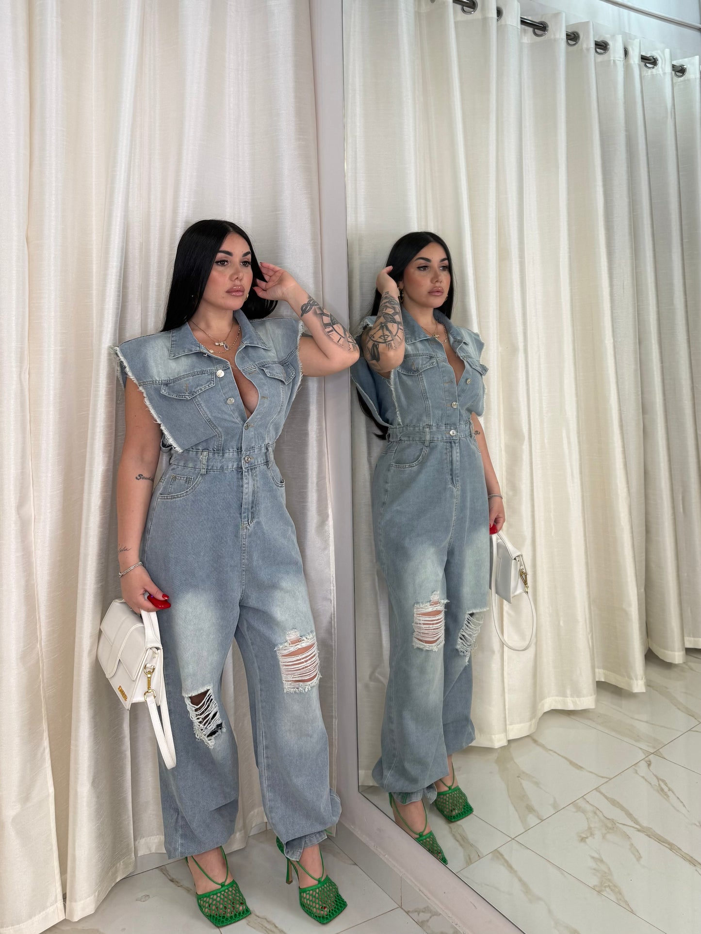 JUMPSUITE DENIM