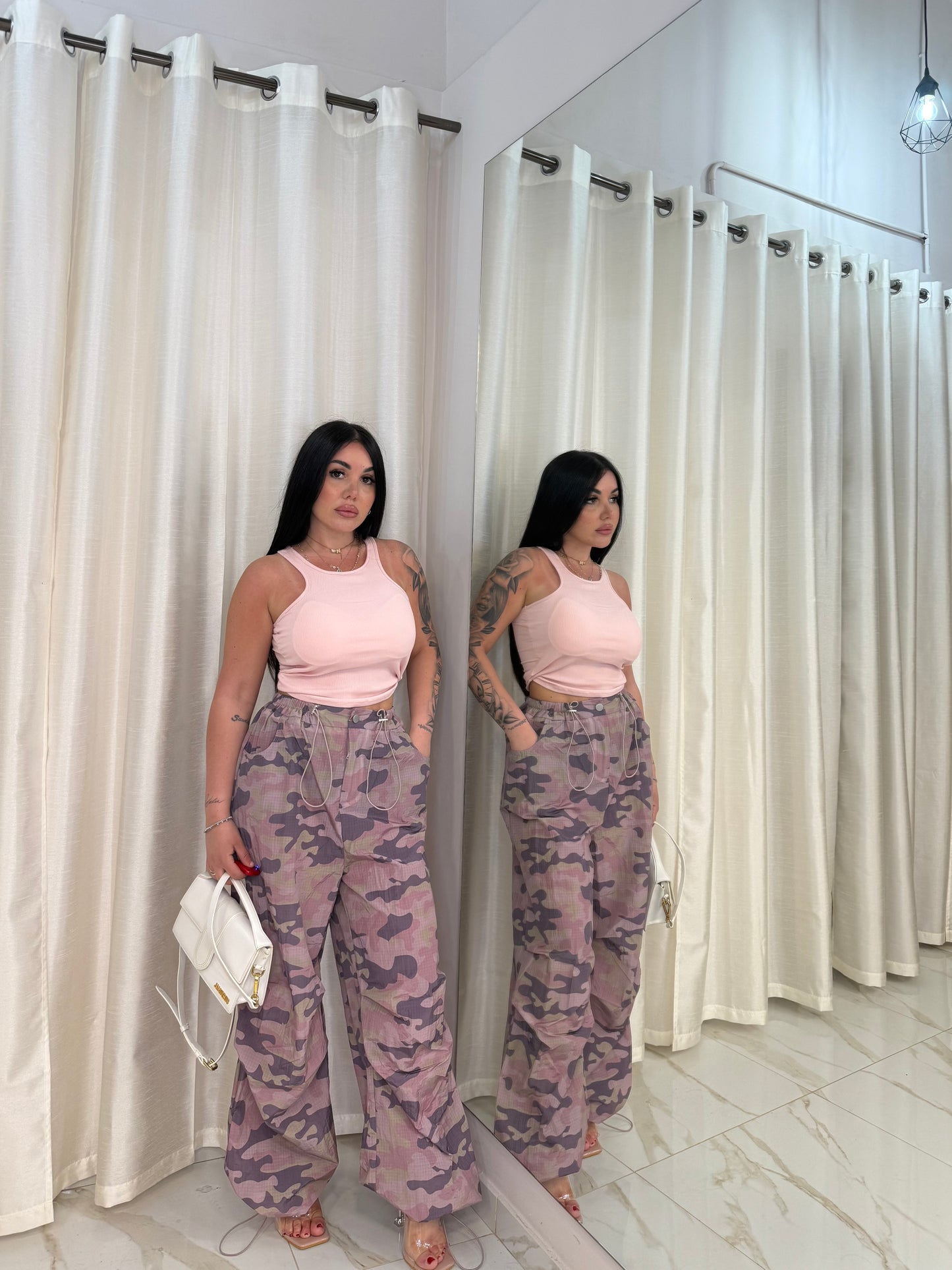 PANTALONE MIMETICO PINK