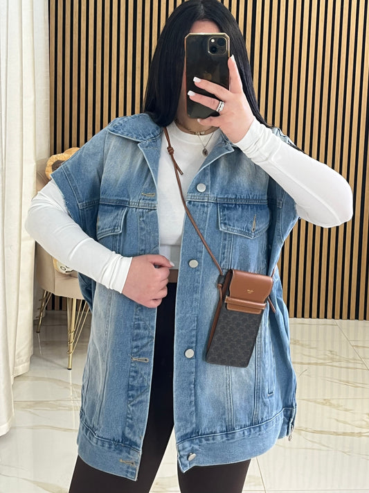 Gilet denim