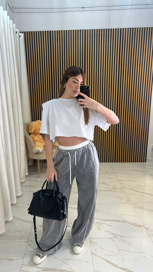 T-SHIRT CROP JUST