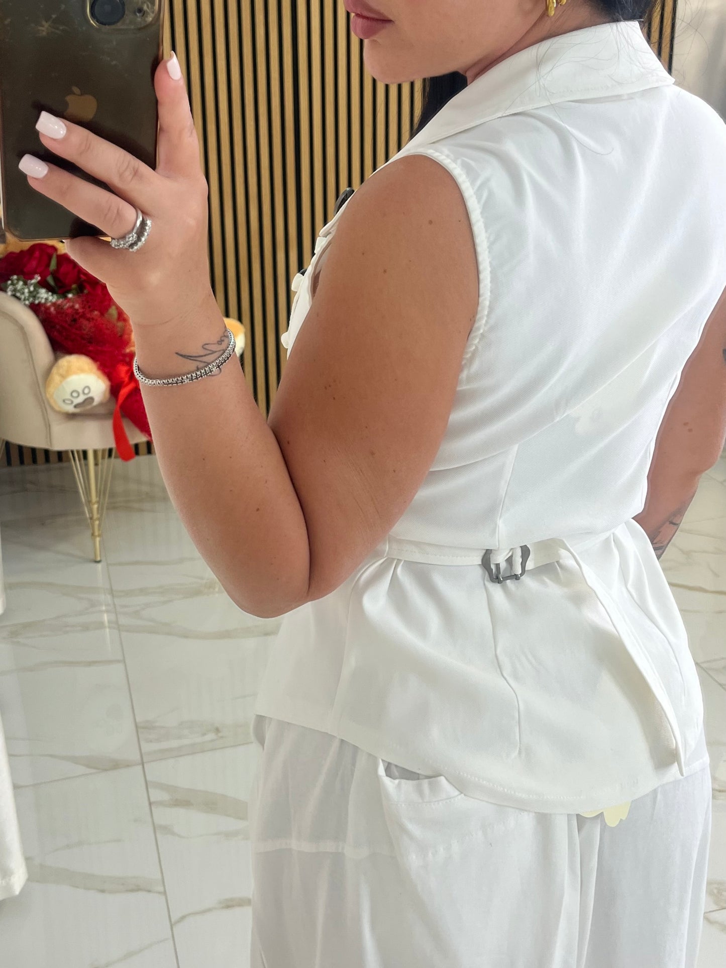 GILET WHITE