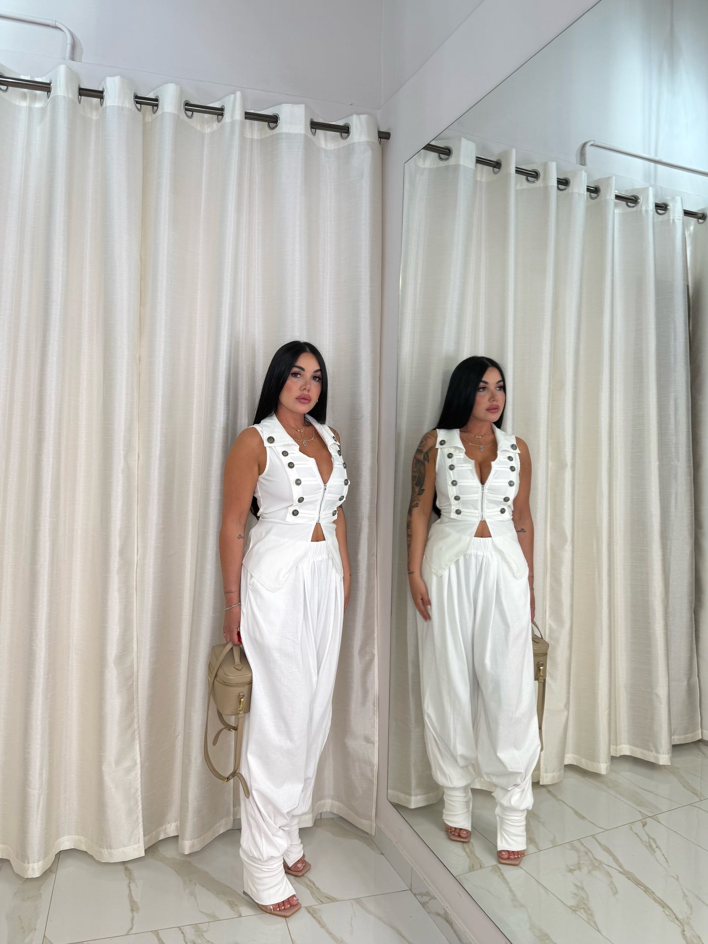 PANTALONE WHITE