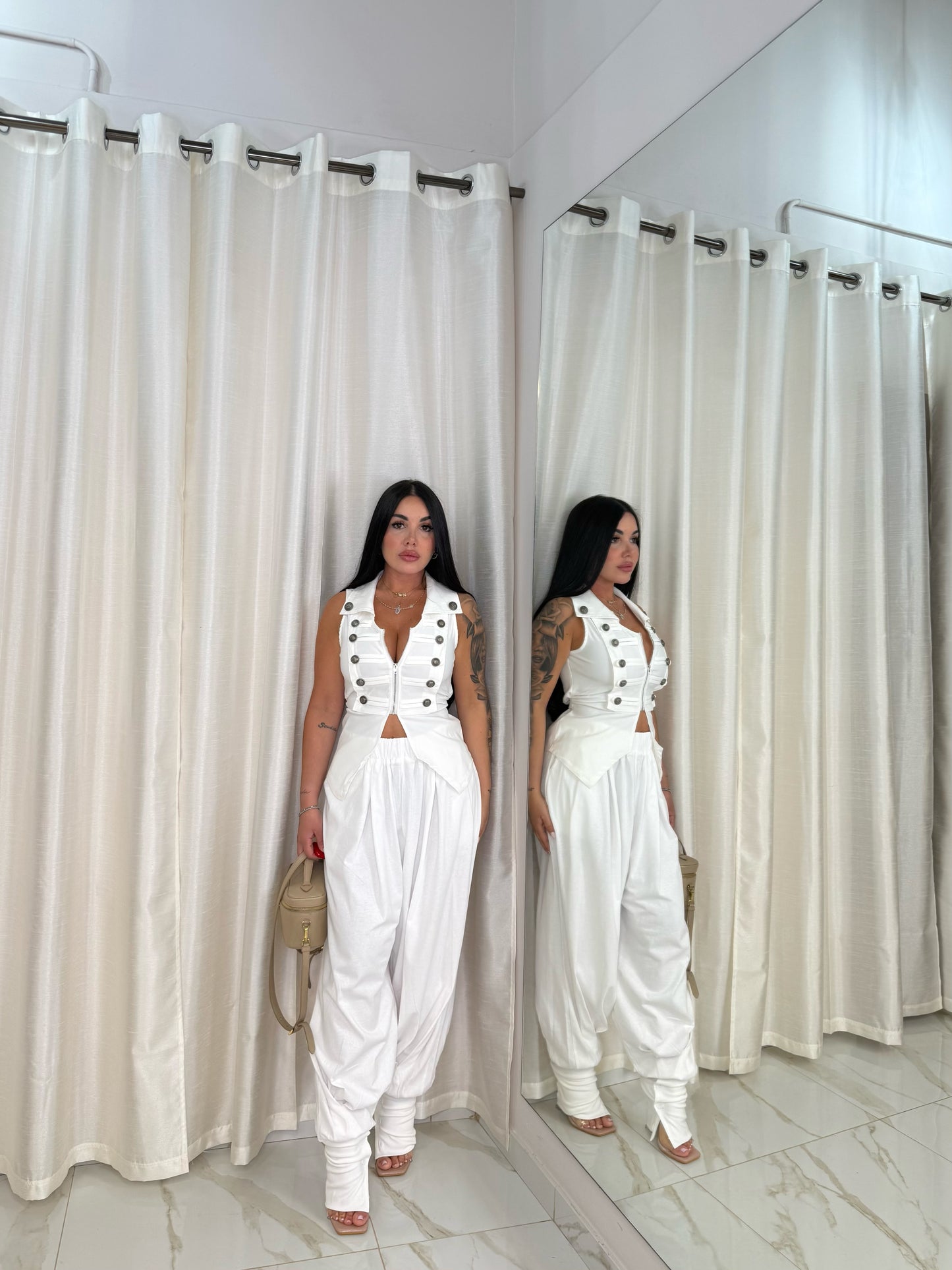 PANTALONE WHITE