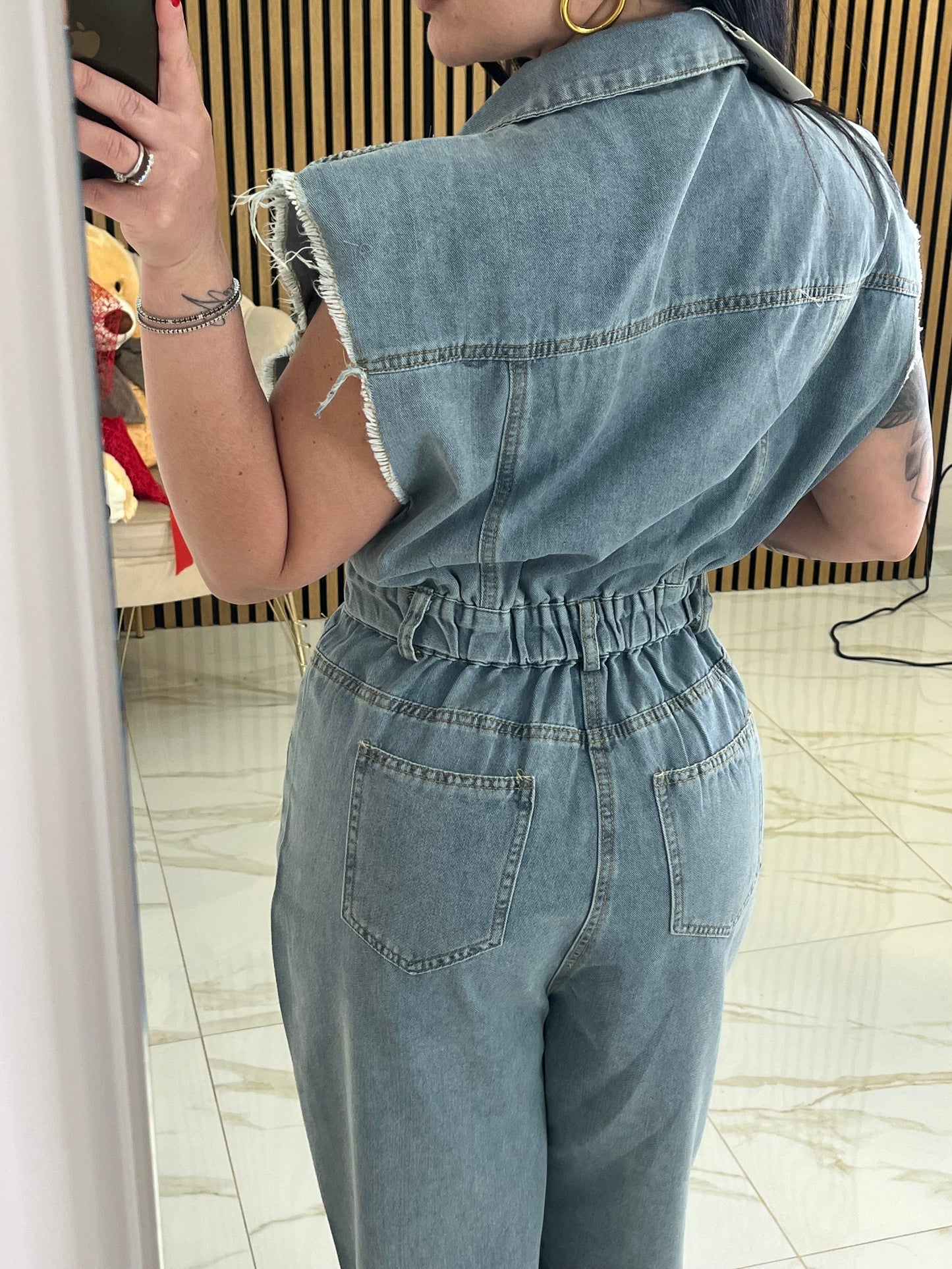 JUMPSUITE DENIM