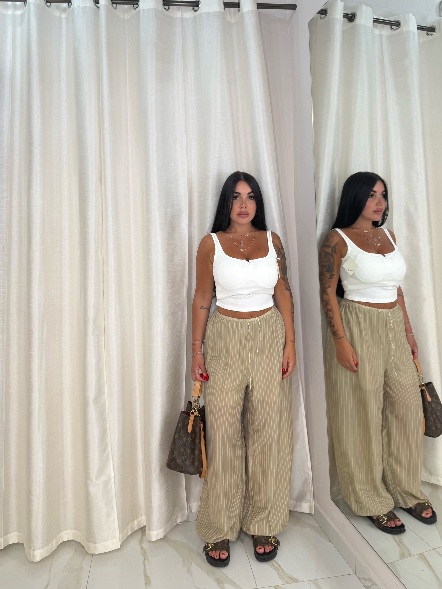 PANTALONE RIGHE