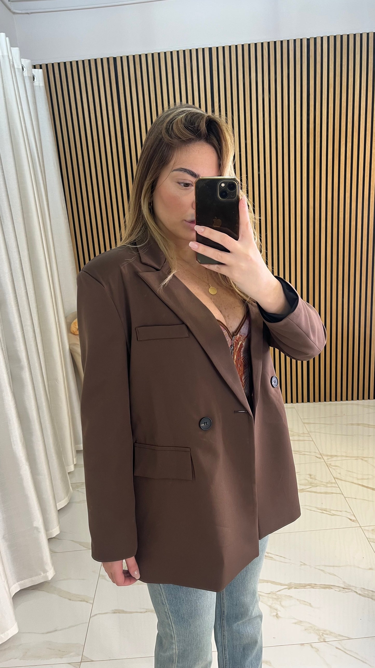 BLAZER MARRONE