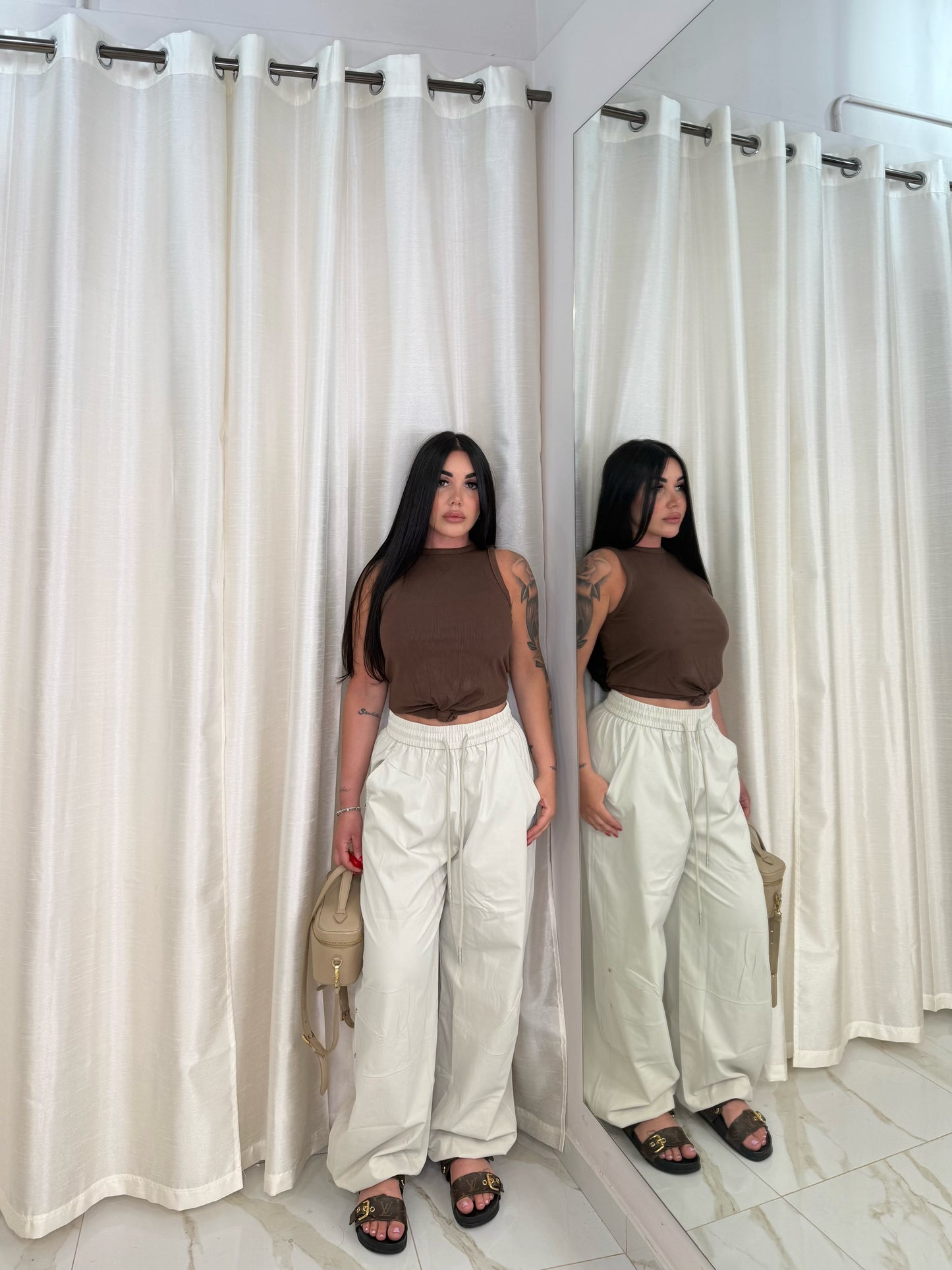 PANTALONE BEIGE