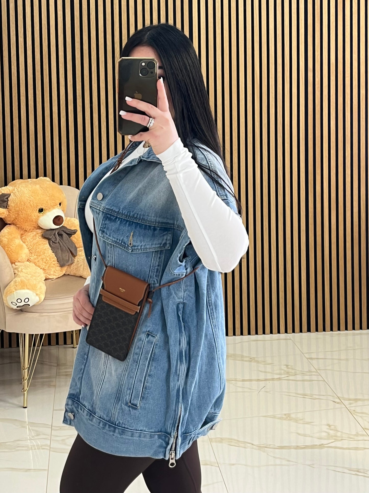 Gilet denim