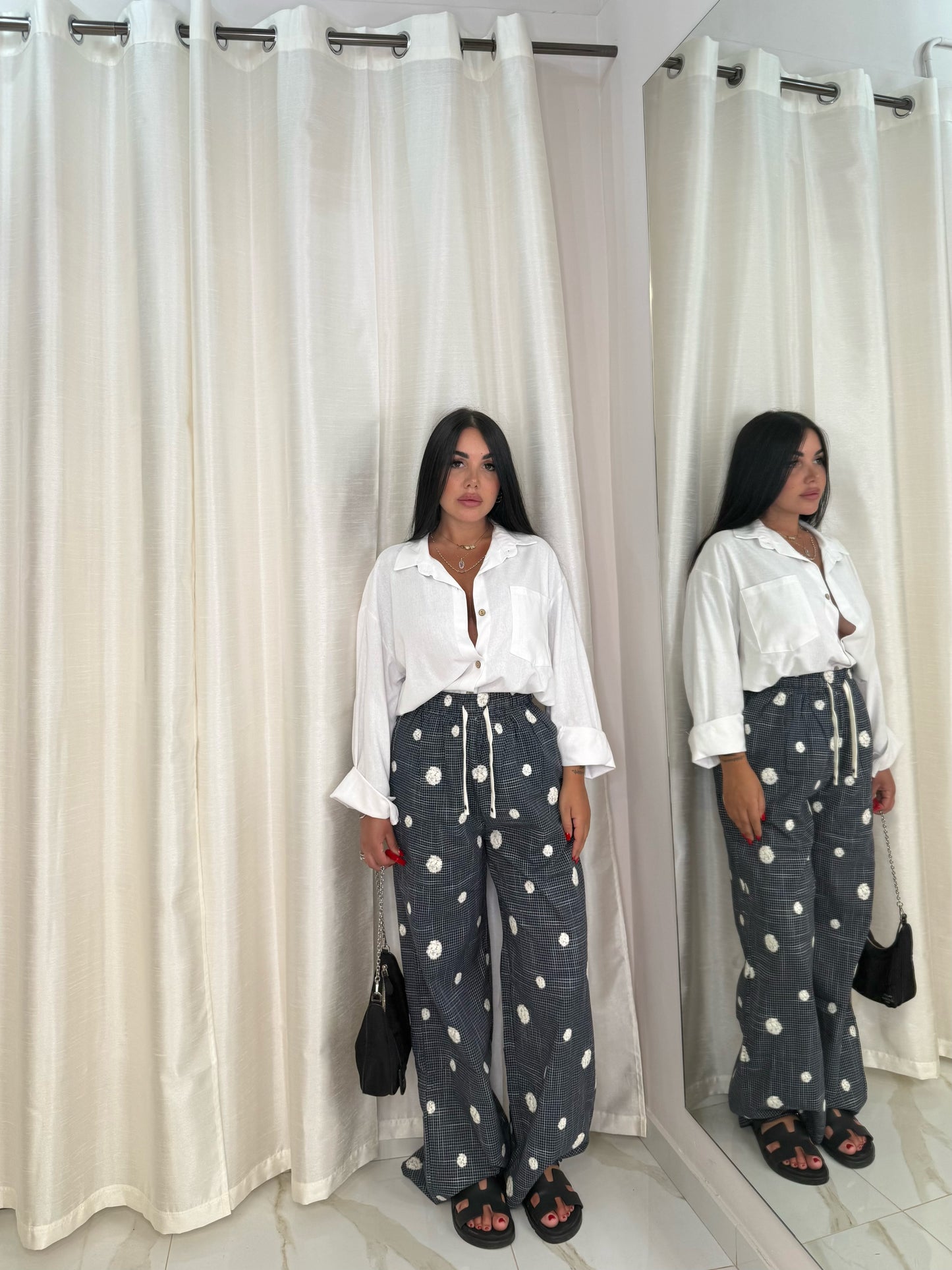 PANTALONE BLU
